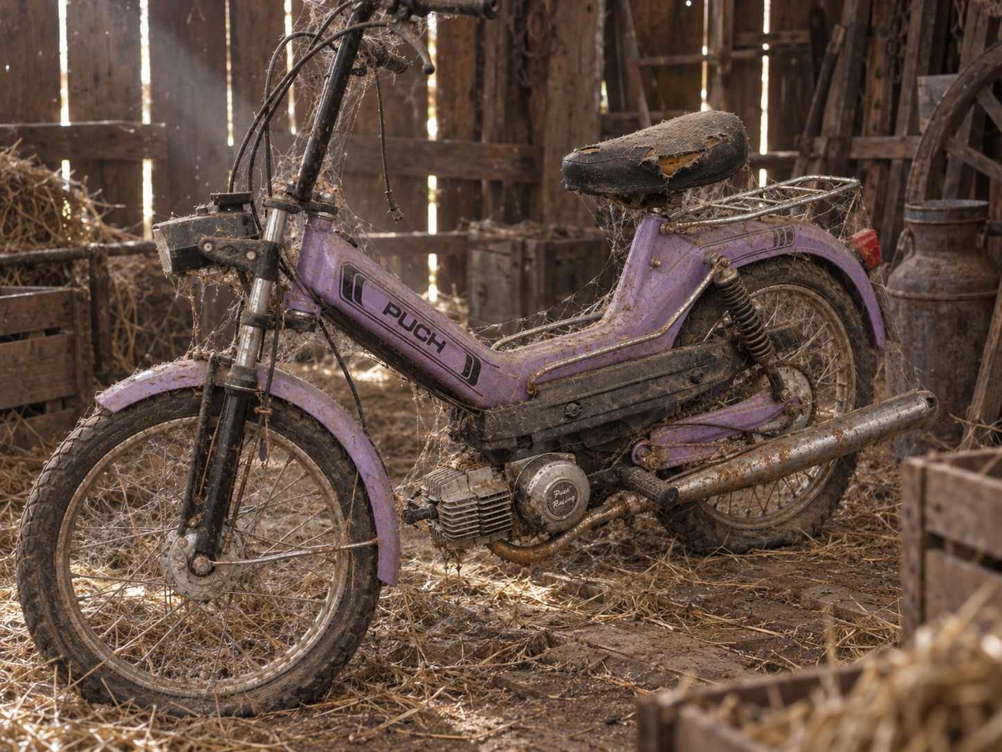 Puch Maxi Projekt - Vorher